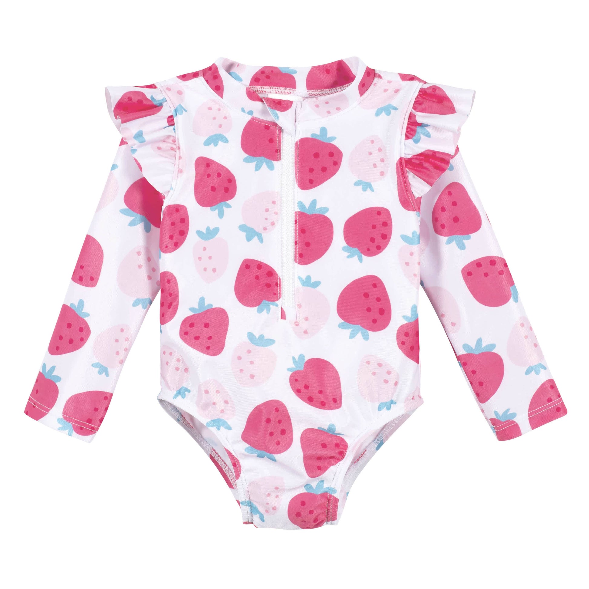 Baby & Toddler Girls Summer Blossom Rash Guard-Gerber Childrenswear