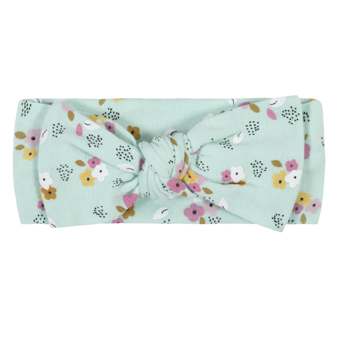 2-Pack Baby Girls Floral Headbands-Gerber Childrenswear