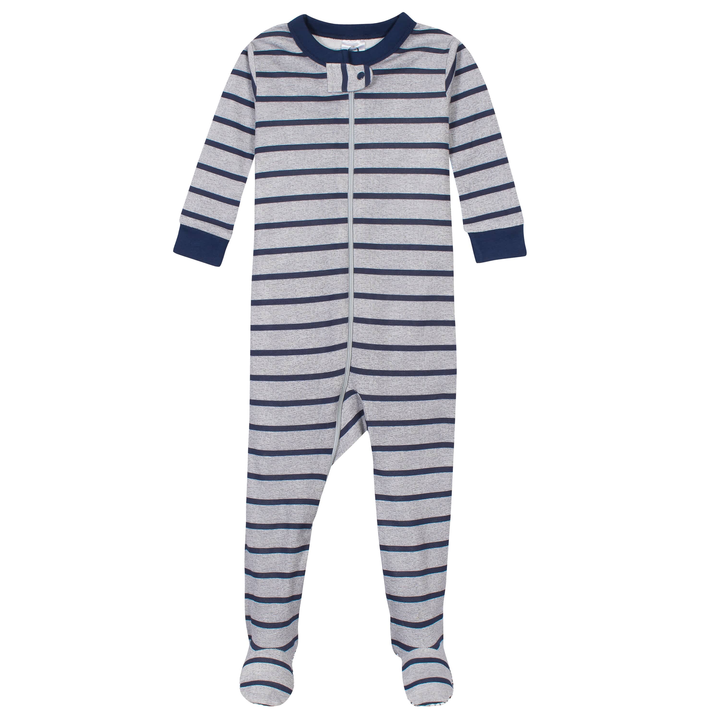2-Pack Baby & Toddler Boys Fox Snug Fit Footed Cotton Pajamas-Gerber Childrenswear