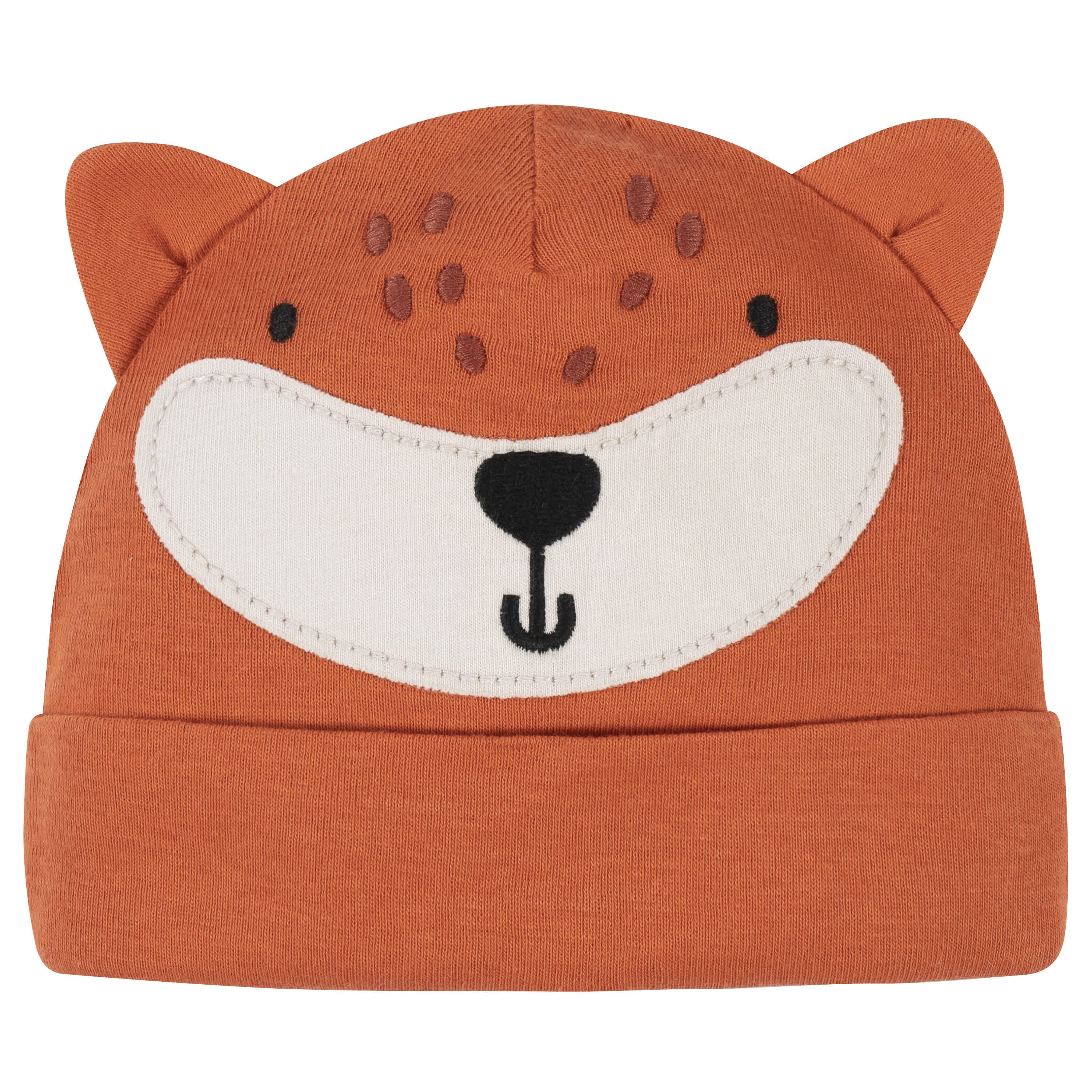 5-Pack Baby Boys Fox Caps-Gerber Childrenswear