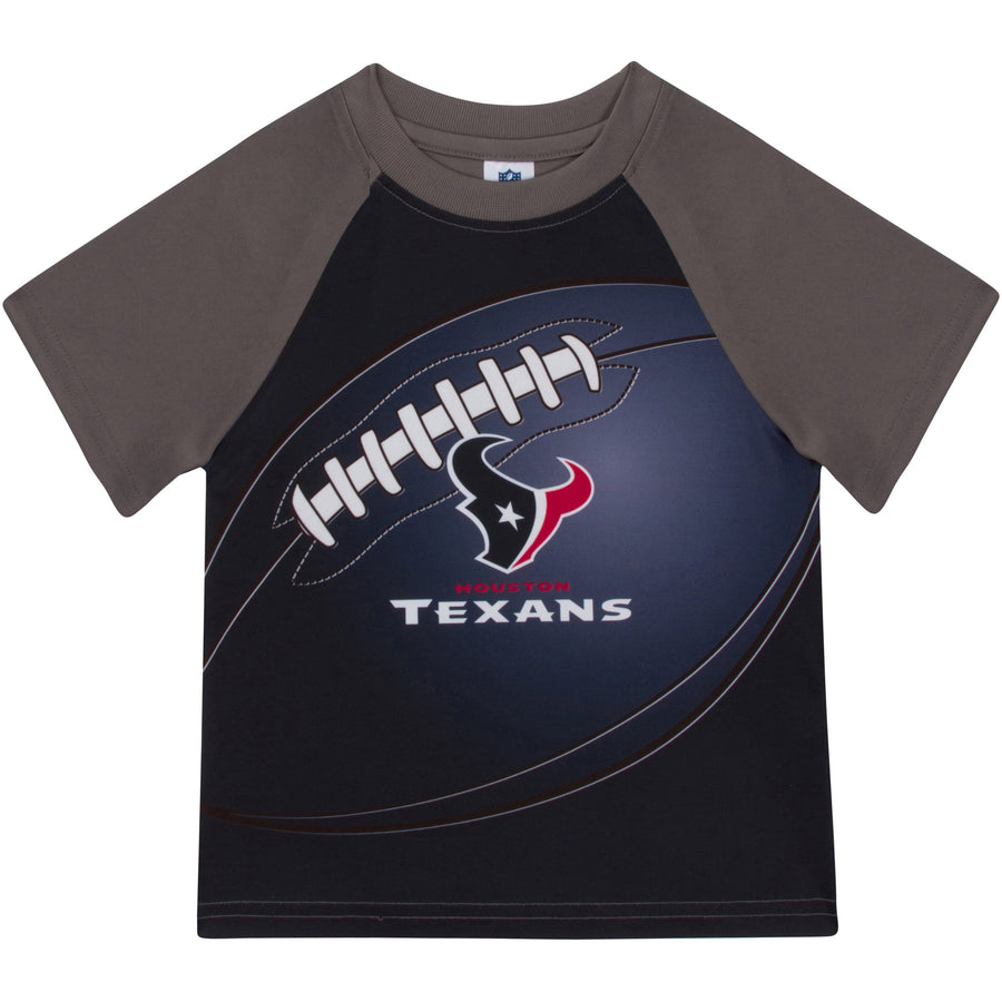 Houston Texans Boys Short Sleeve Tee Shirt-Gerber Childrenswear