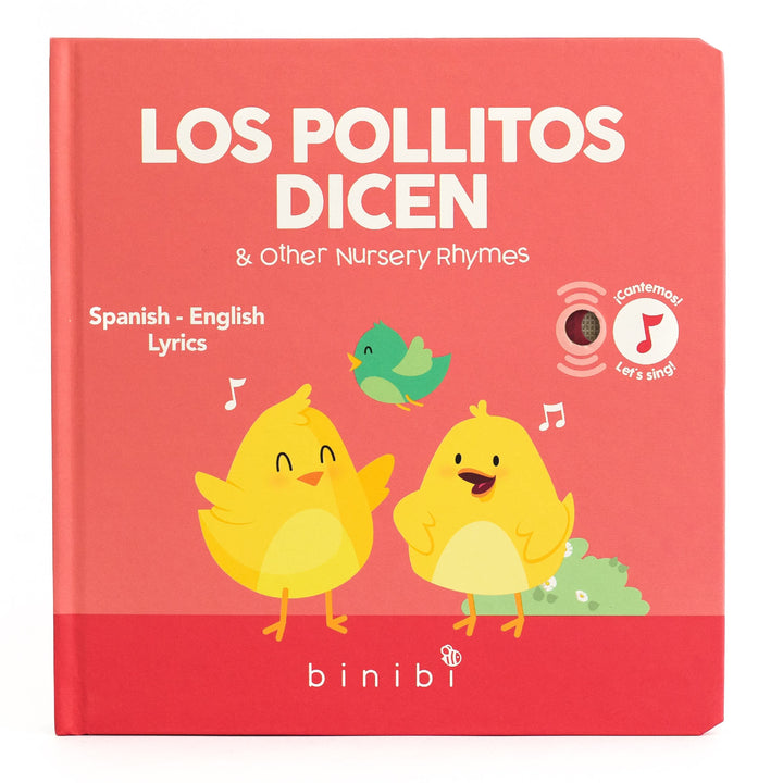 Baby Neutral Los Pollitos Dicen & Other Nursery Rhymes Bilingual Book