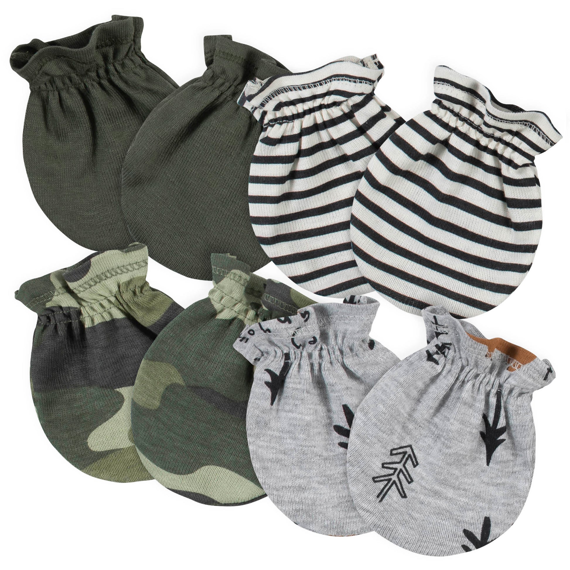 21-Piece Baby Boys Bear Terry Bib, Burpcloth, Mittens, Cap and Bootie Sock Set-Gerber Childrenswear