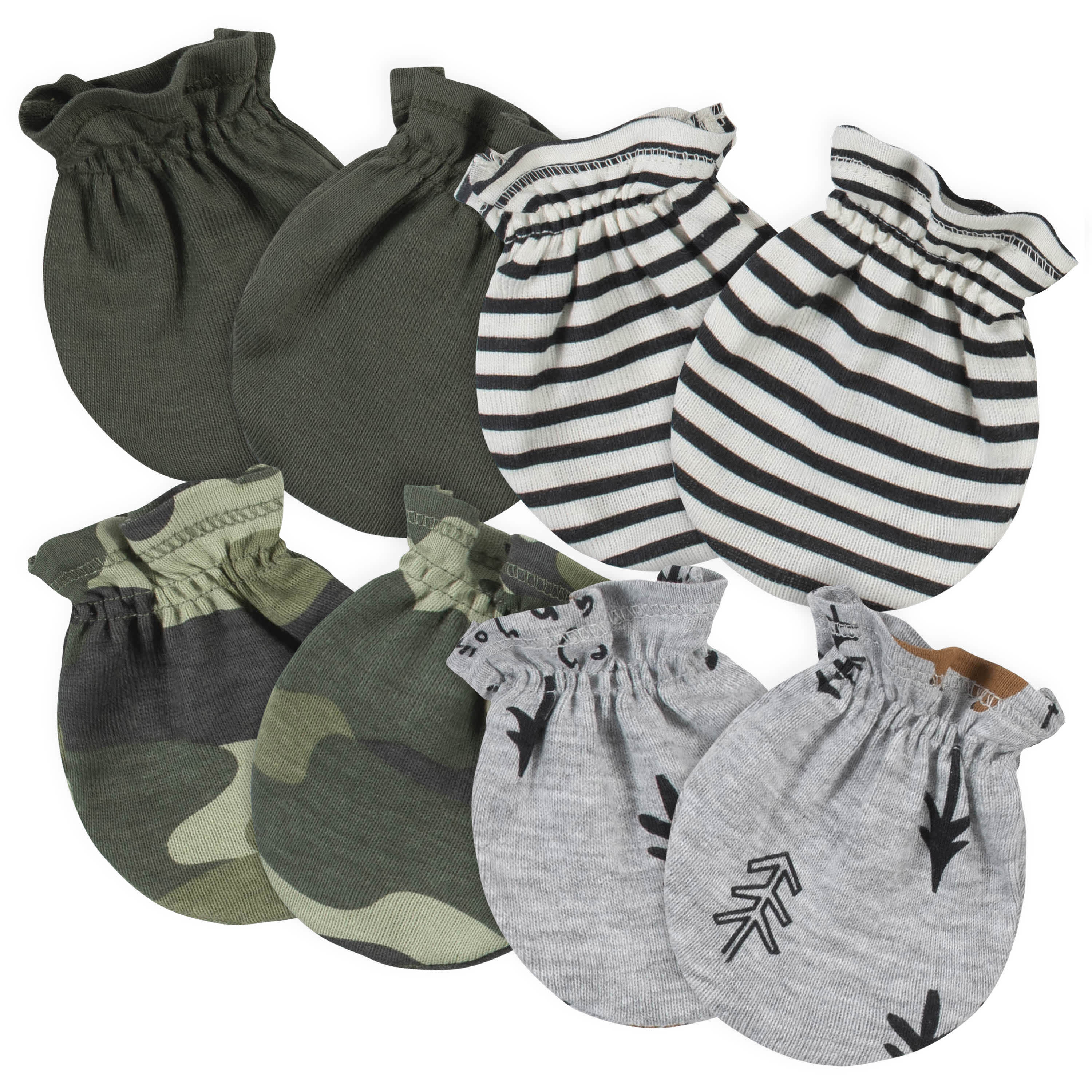 21-Piece Baby Boys Bear Terry Bib, Burpcloth, Mittens, Cap and Bootie Sock Set-Gerber Childrenswear