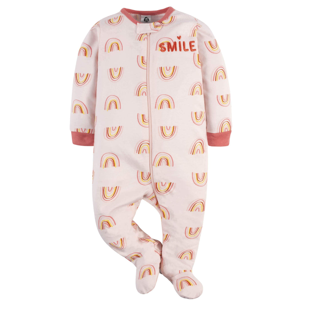 2-Pack Baby Girls Fox & Smile Sleep 'n Plays-Gerber Childrenswear