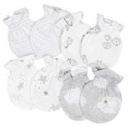 Gerber® 4-Pack Baby Unisex Lamb No Scratch Mittens Set-Gerber Childrenswear