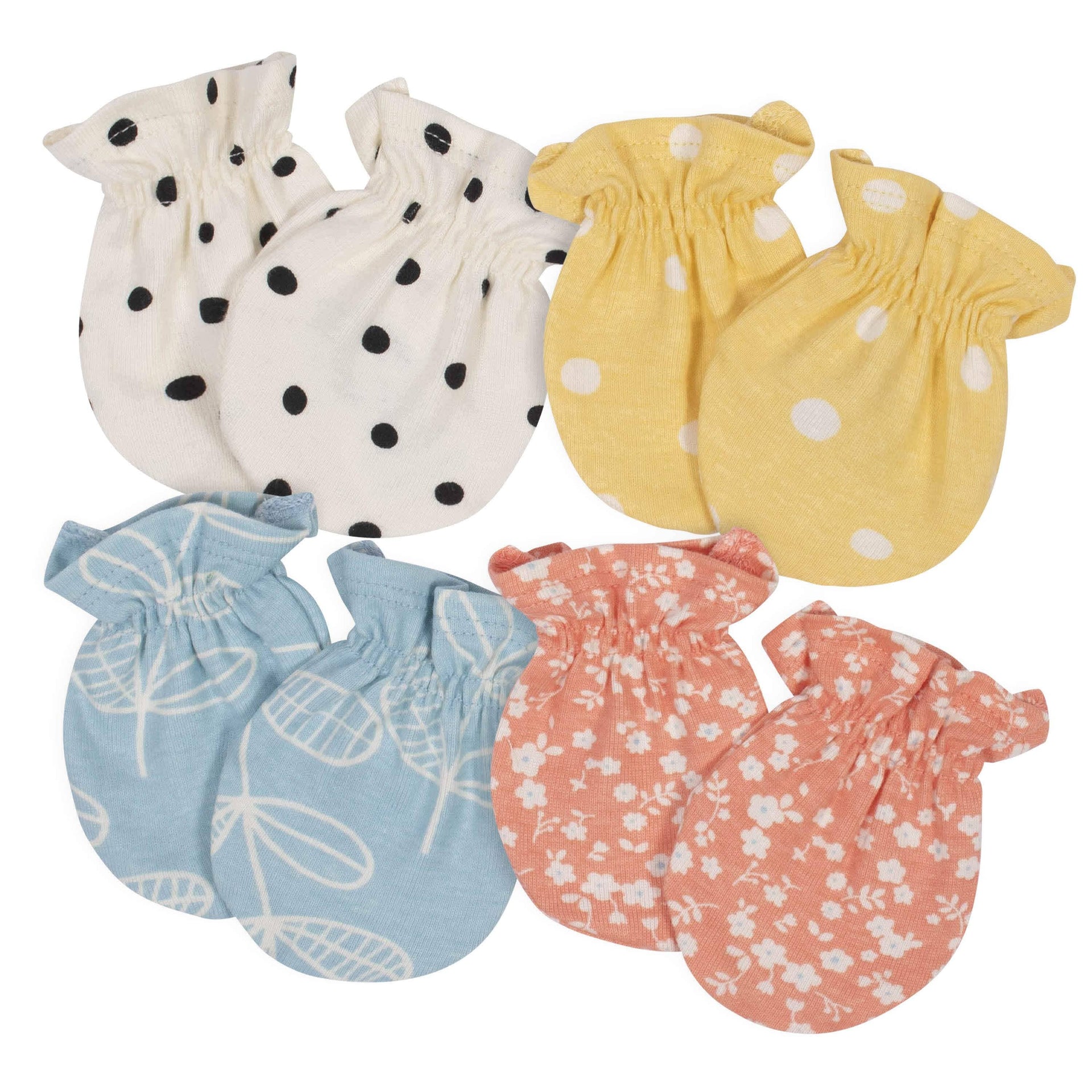 4 Pack Flower Pot No Scratch Mittens