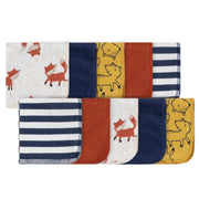 10-Pack Baby Boys Fox Washcloths-Gerber Childrenswear