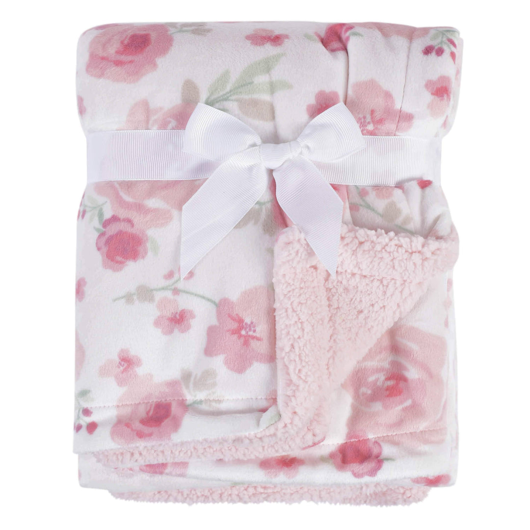 2-Piece Baby & Toddler Girls Fox Blanket & Security Blanket Set-Gerber Childrenswear