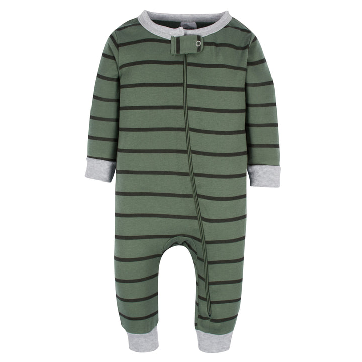 3-Pack Baby & Toddler Boys Unbearably Cute Snug Fit Footless Pajamas