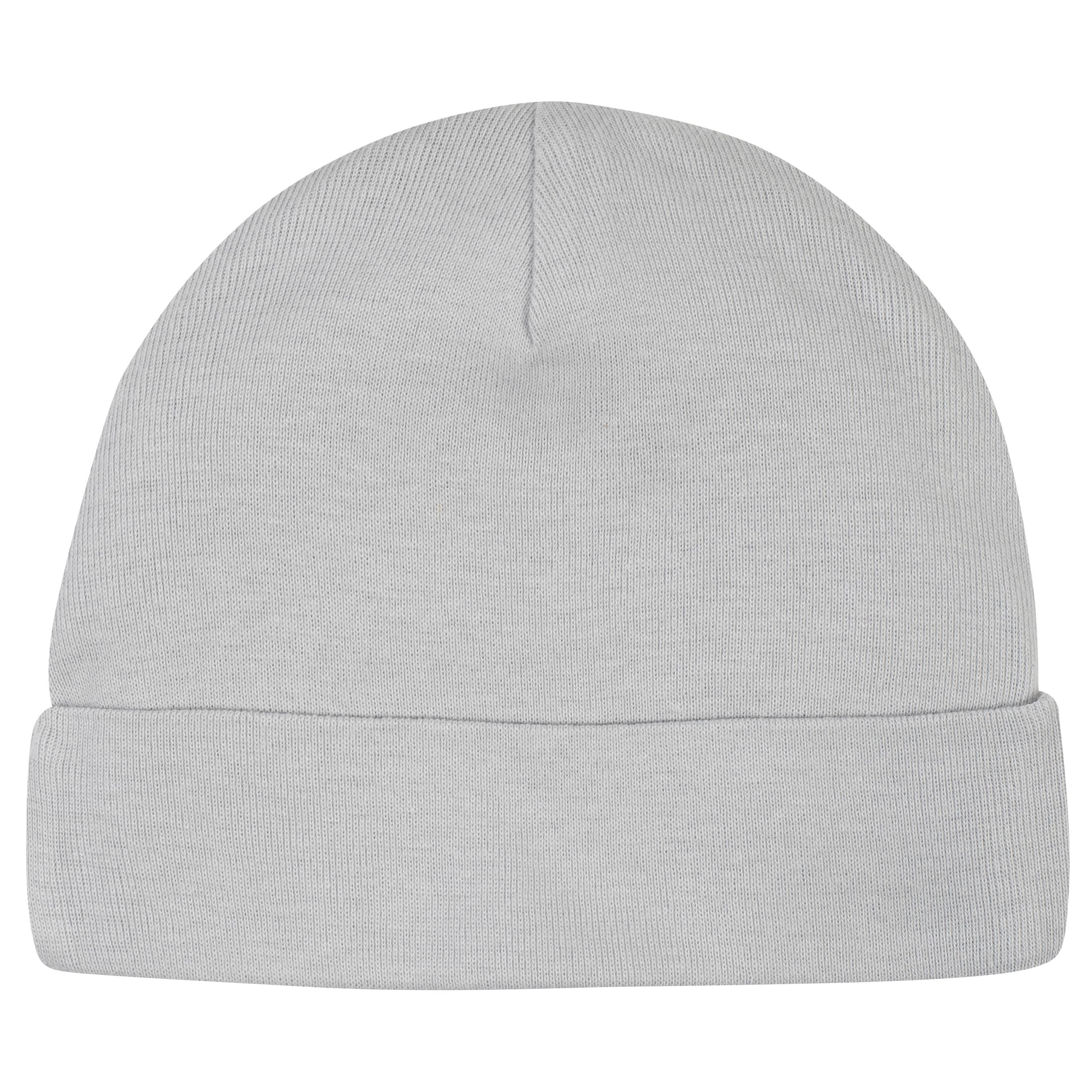 5-Pack Baby Neutral Safari Caps-Gerber Childrenswear