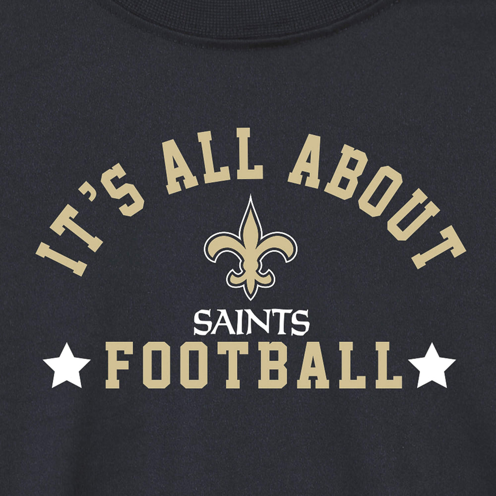 New Orleans Saints Baby & Toddler Boys Long Sleeve Tee Shirt-Gerber Childrenswear