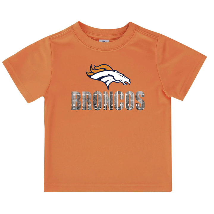 Denver Broncos 3-Pack Boys Short Sleeve Tee Shirts-Gerber Childrenswear