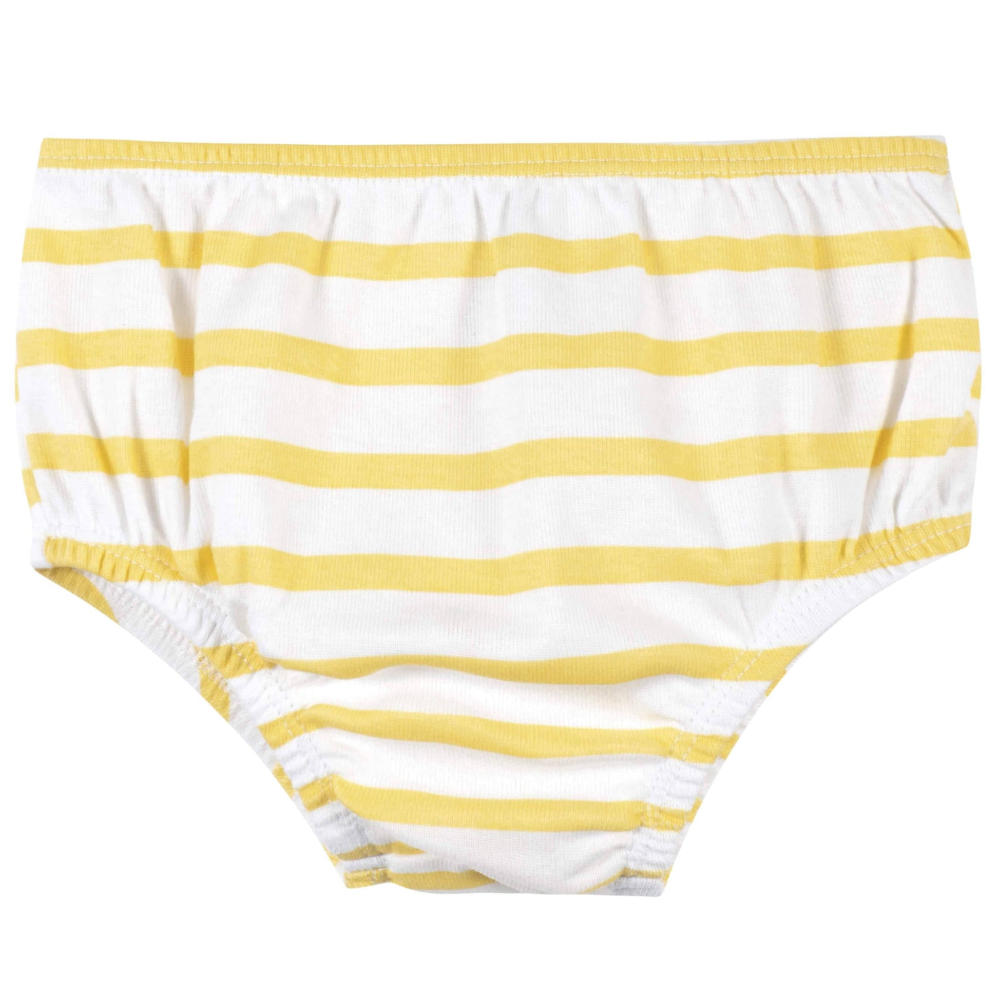 3-Piece Baby & Toddler Girls Bee Garden Dress, Diaper Cover & Headband Set-Gerber Childrenswear