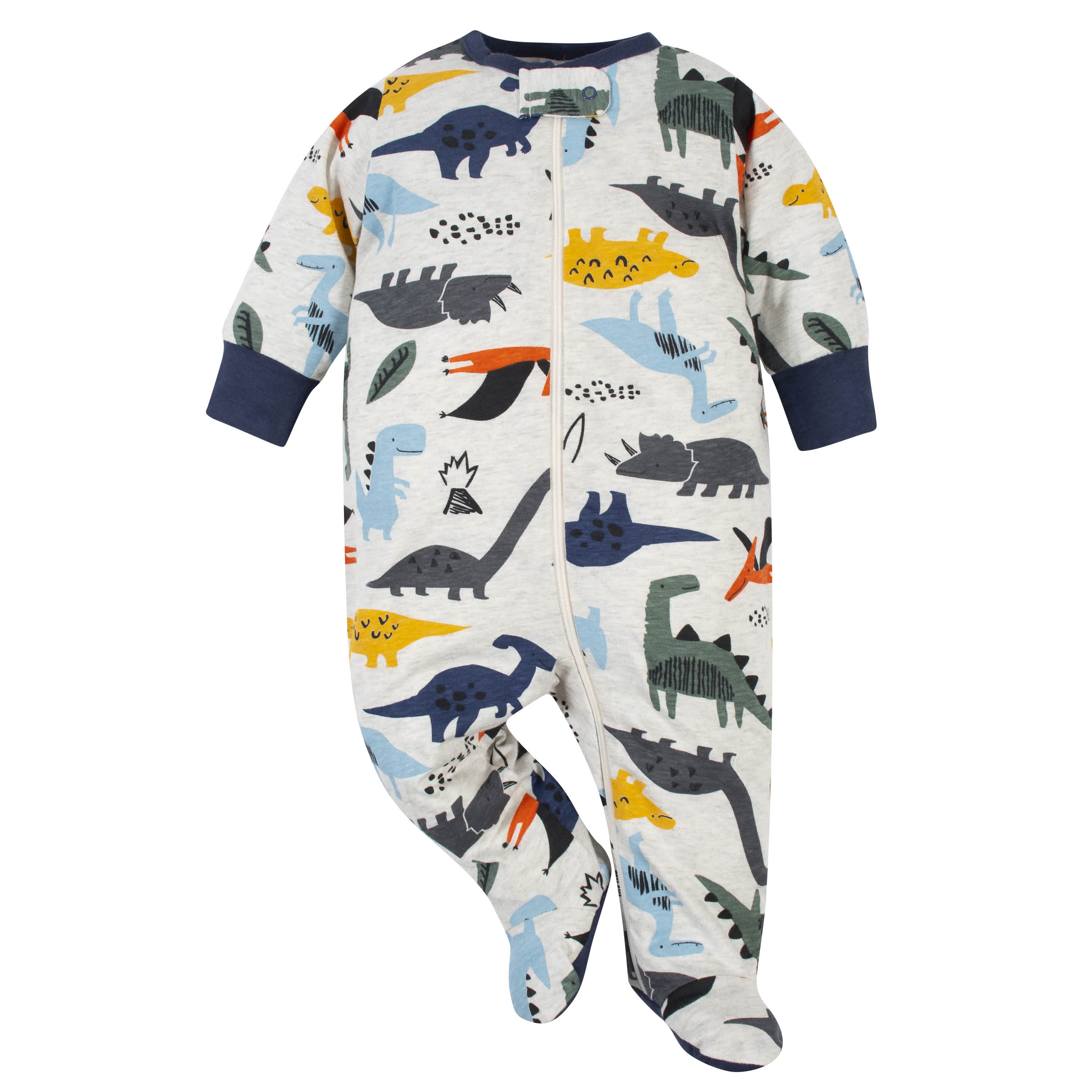 3-Pack Baby Boys Dino Sleep 'N Plays-Gerber Childrenswear
