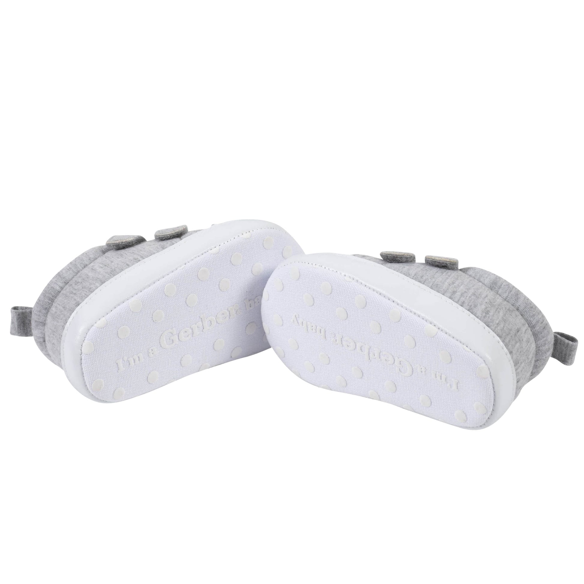 Baby Boys Heather Gray Shoes-Gerber Childrenswear