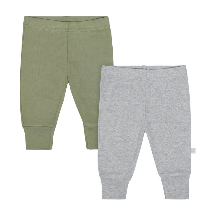 Baby Boy Organic 2-pack Active Pants-Gerber Childrenswear