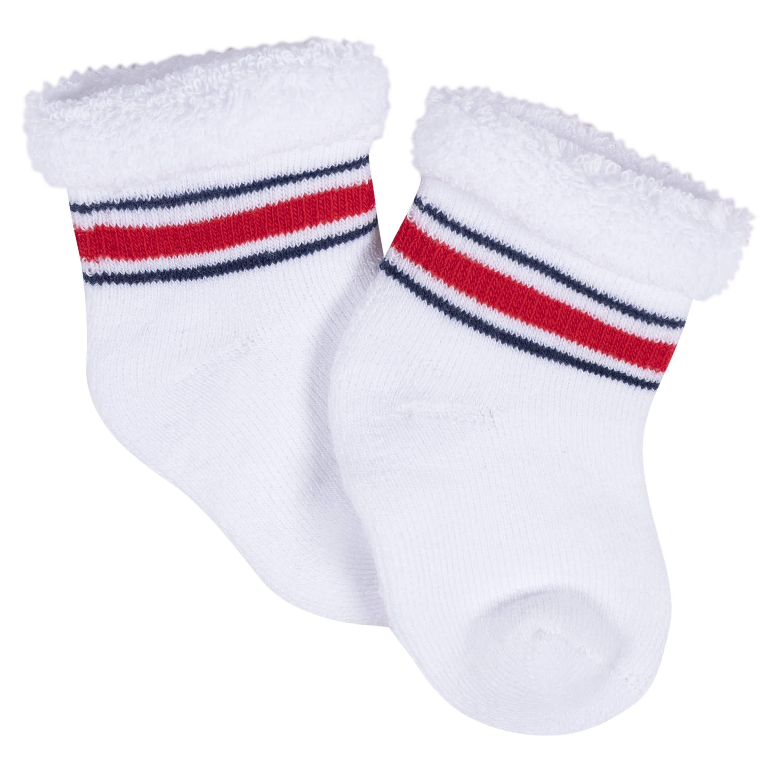 12-Pack Baby Boys Sports Terry Wiggle Proof® Socks