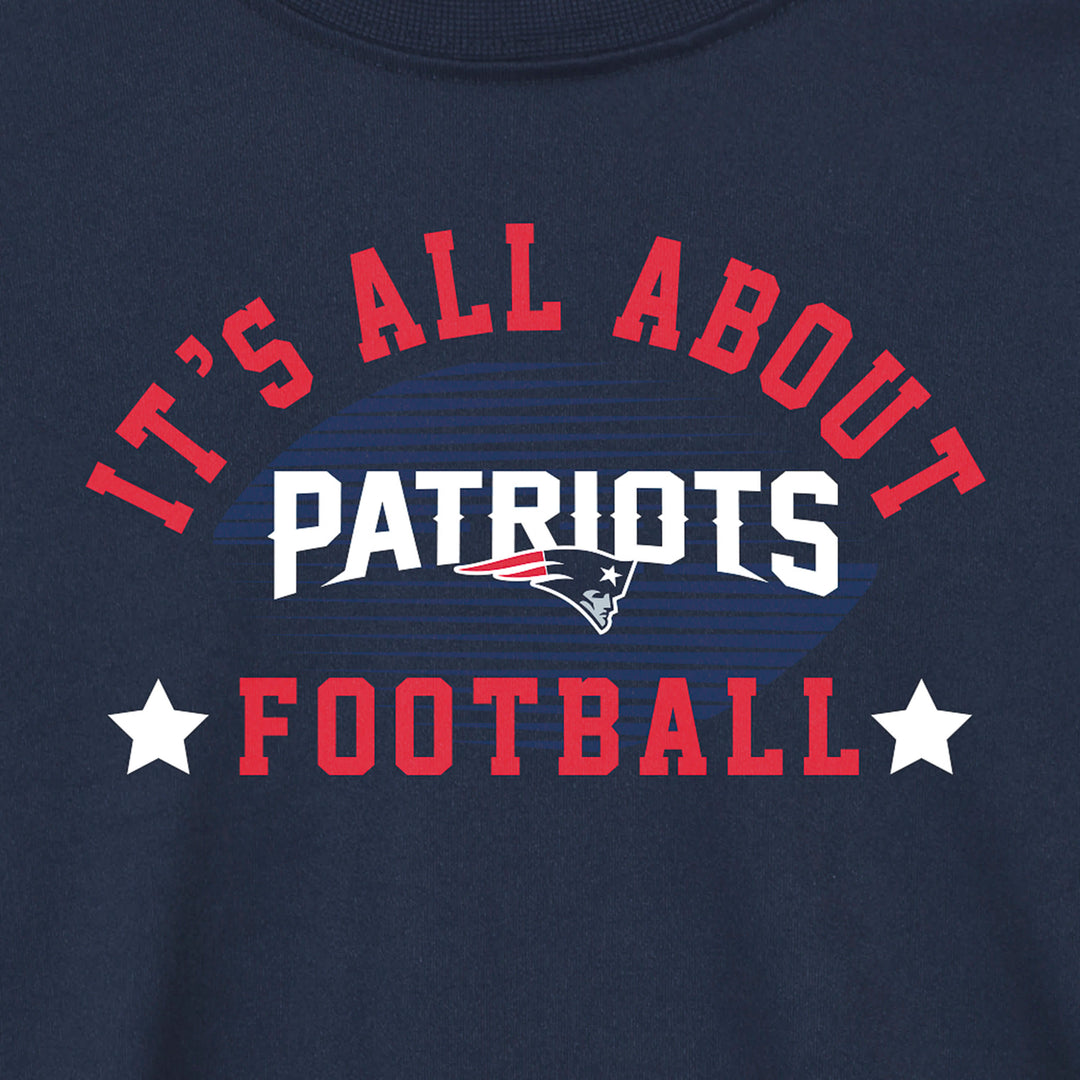 New England Patriots Baby & Toddler Boys Long Sleeve Tee Shirt-Gerber Childrenswear