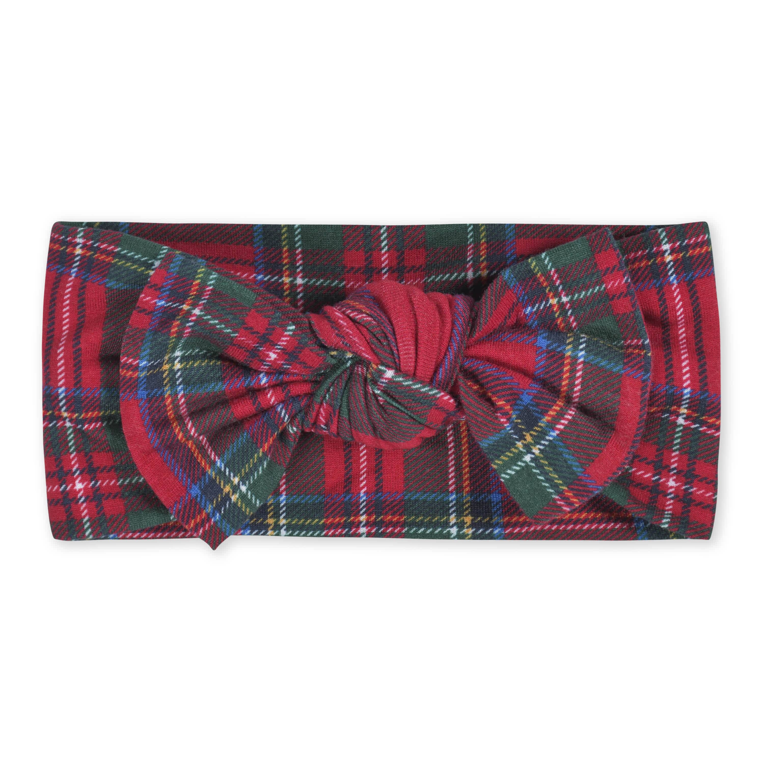 Girls Stewart Plaid Buttery-Soft Viscose Made from Eucalyptus Headband