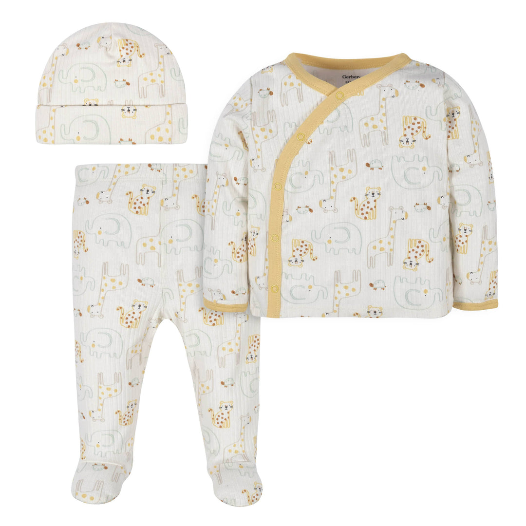 Little Star Organic Toddler Boy 7Pc Outfit Set, 12M-5T 
