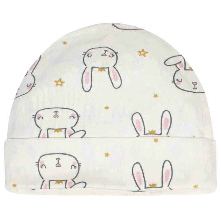 Gerber® 4-Pack Baby Girls Princess Caps-Gerber Childrenswear