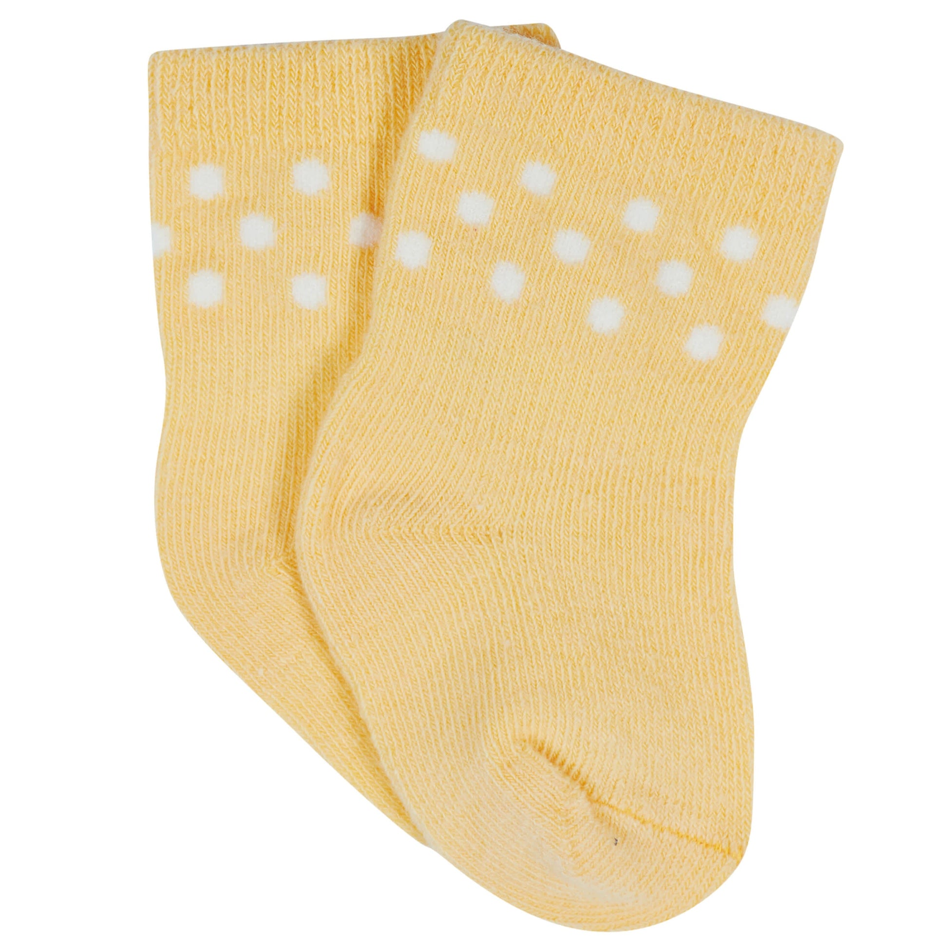 12-Pack Baby & Toddler Girls Floral Fox Jersey Crew Wiggle Proof® Socks