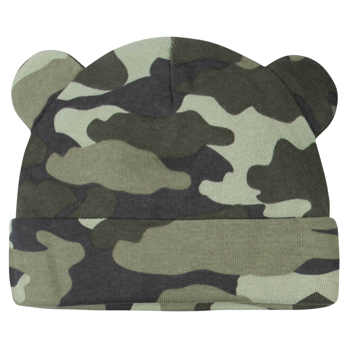 8-Piece Baby Boys Bear Caps & Mittens Set-Gerber Childrenswear