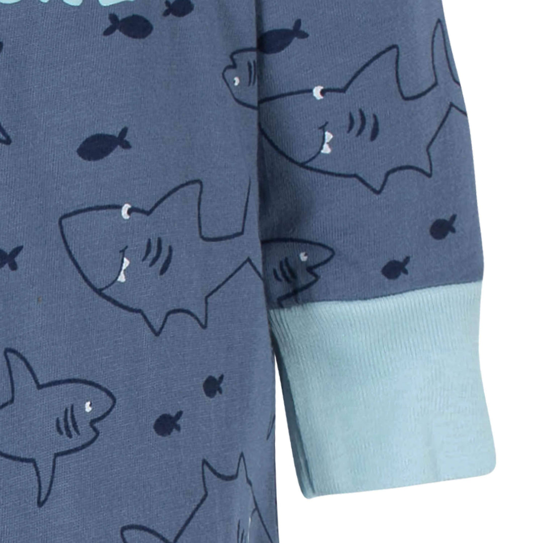 Baby Boys Shark Zone Sleep 'N Play-Gerber Childrenswear