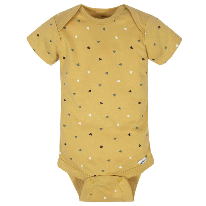 4-Pack Baby Boys Tiger Short Sleeve Onesies® Bodysuits-Gerber Childrenswear