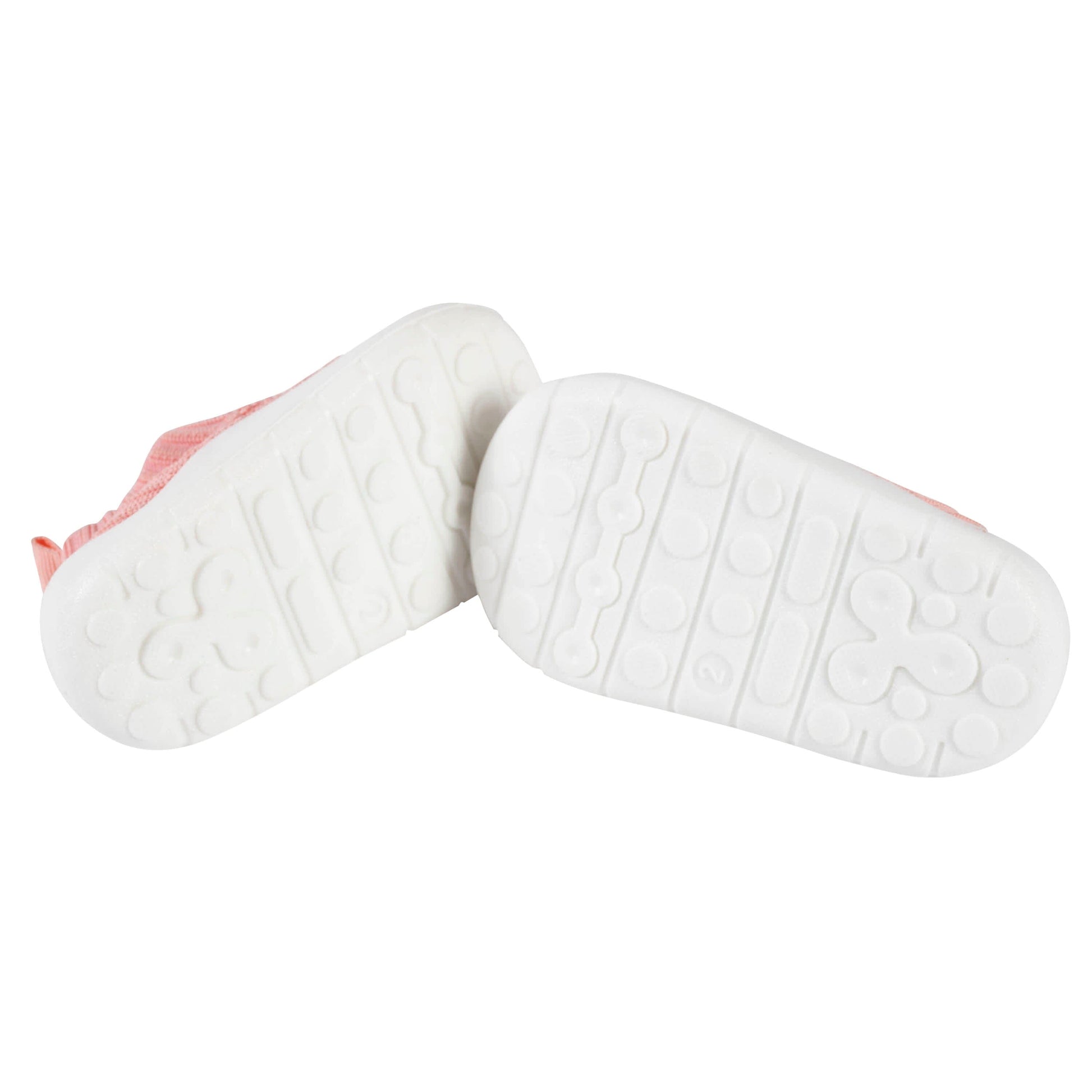 Baby Girls Pink Stretchy Knit Slip-On Sneaker-Gerber Childrenswear