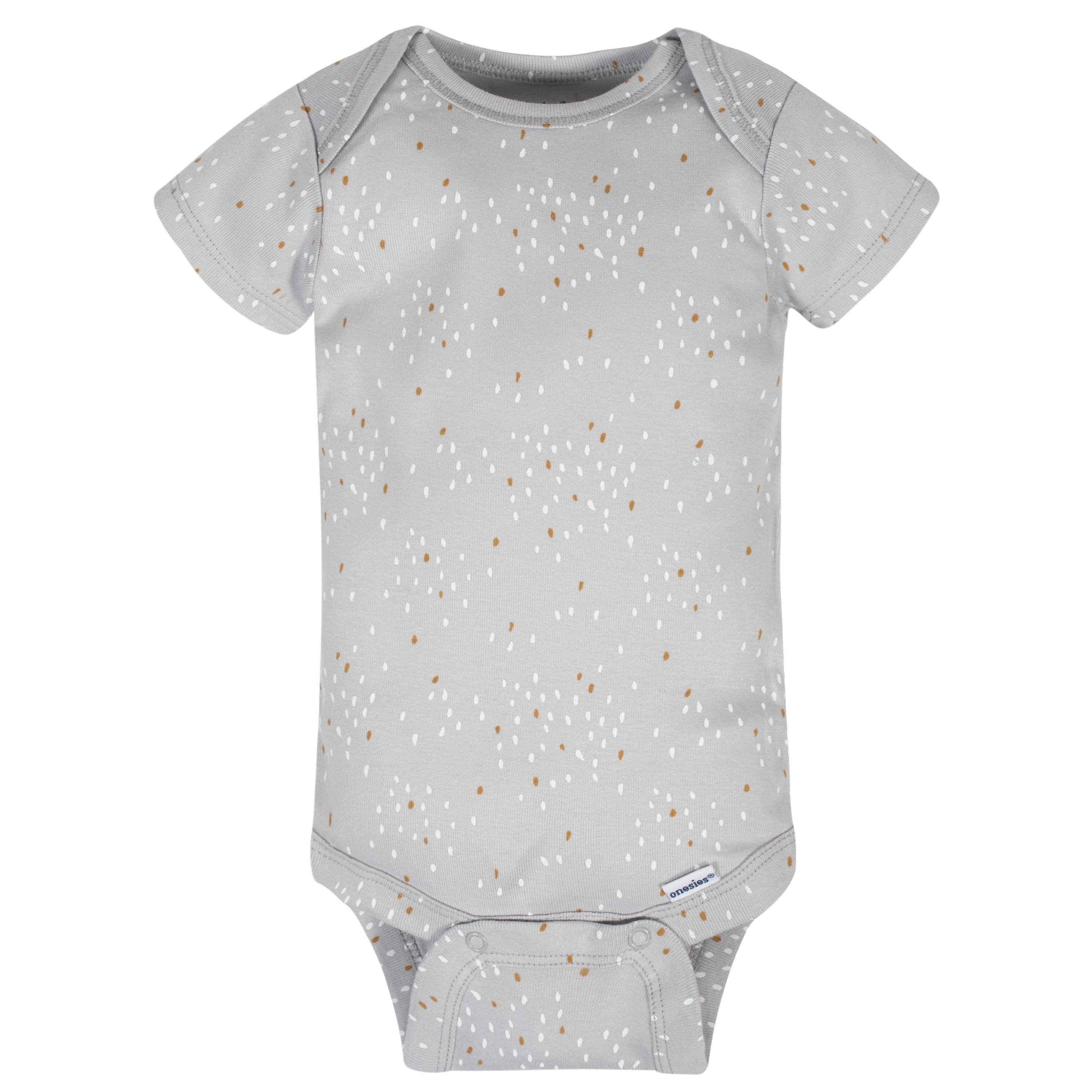 8-Pack Baby Neutral Sheep Short Sleeve Onesies® Bodysuits-Gerber Childrenswear