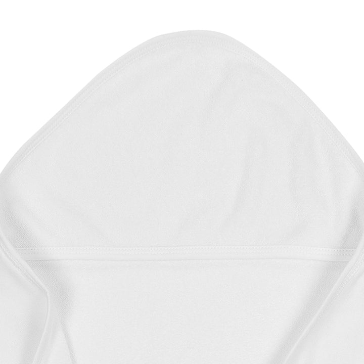 2-Pack Baby Neutral White Hooded Towels