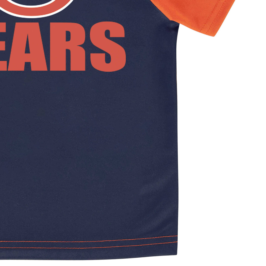 Chicago Bears Boys Short Sleeve Tee Shirt-Gerber Childrenswear