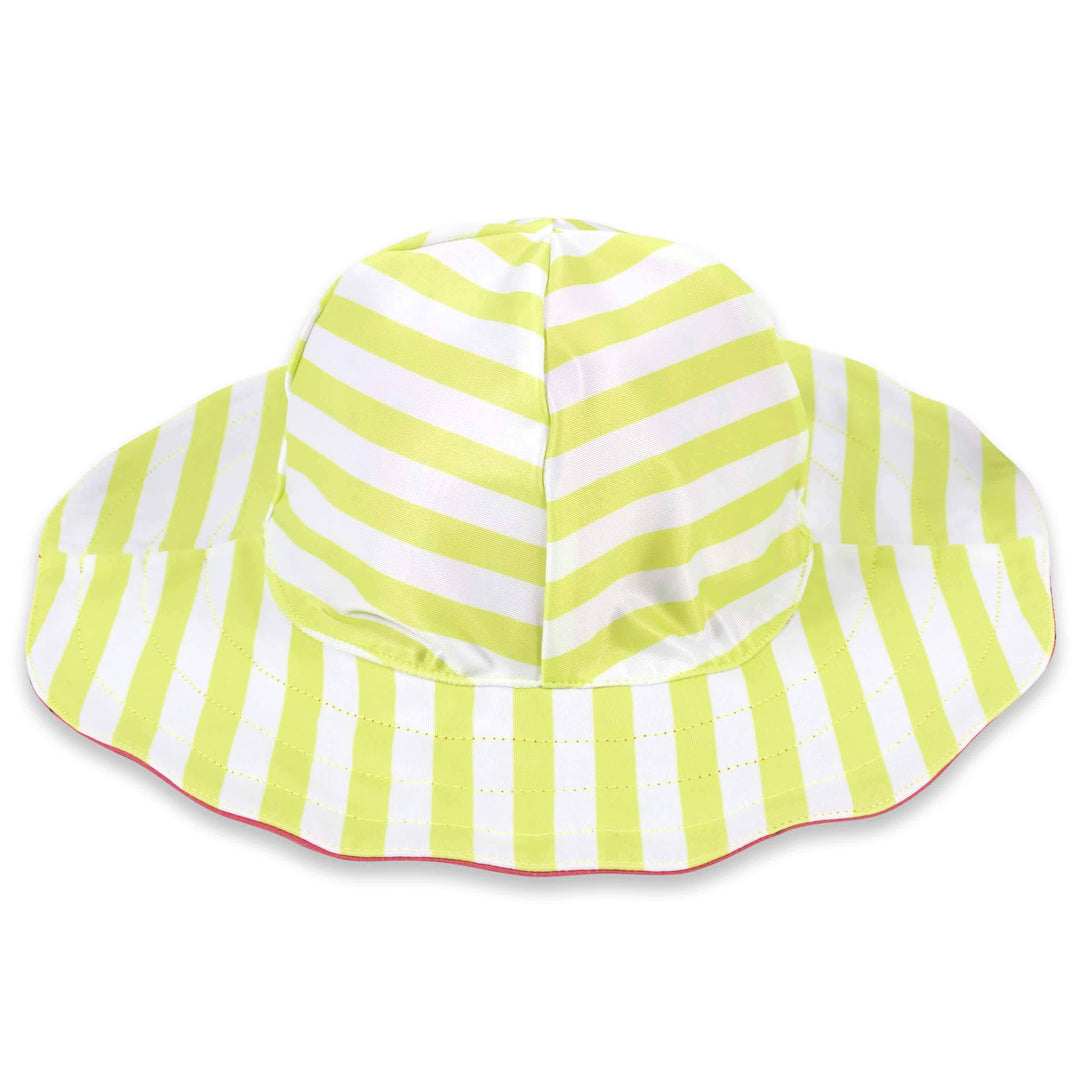 2-Piece Girls Watermelon Swimsuit & Hat Bundle-Gerber Childrenswear