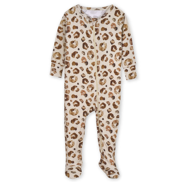 Baby Toddler Spotted Leopard Buttery Soft Viscose Made from
