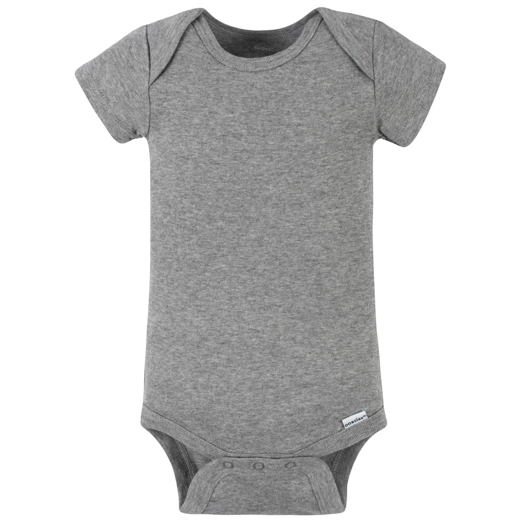 8-Pack Baby Boys Dino Short Sleeve Onesies® Bodysuits-Gerber Childrenswear