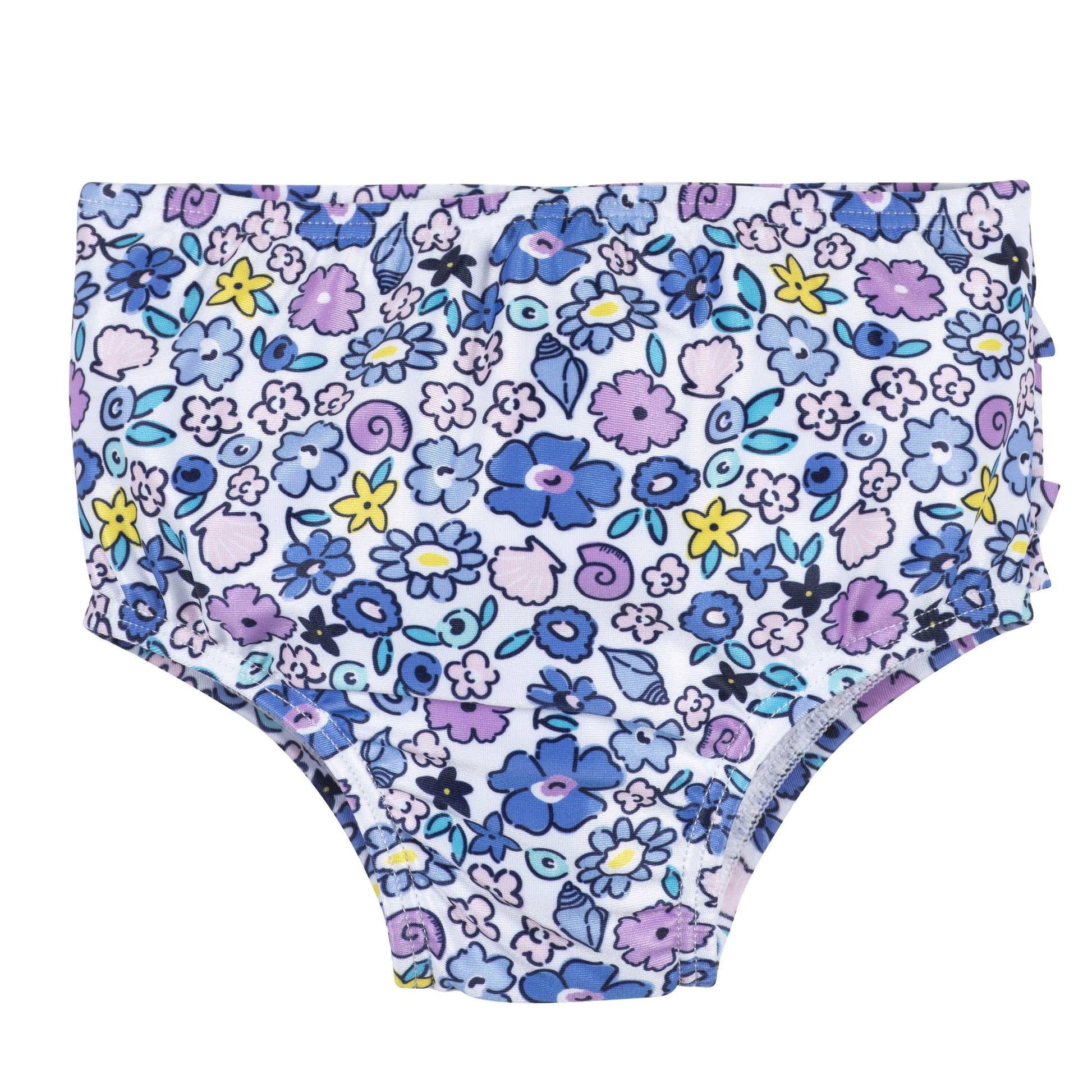 2-Piece Baby & Toddler Girls Vacation Vibes Rash Guard & Swim Bottoms Set-Gerber Childrenswear