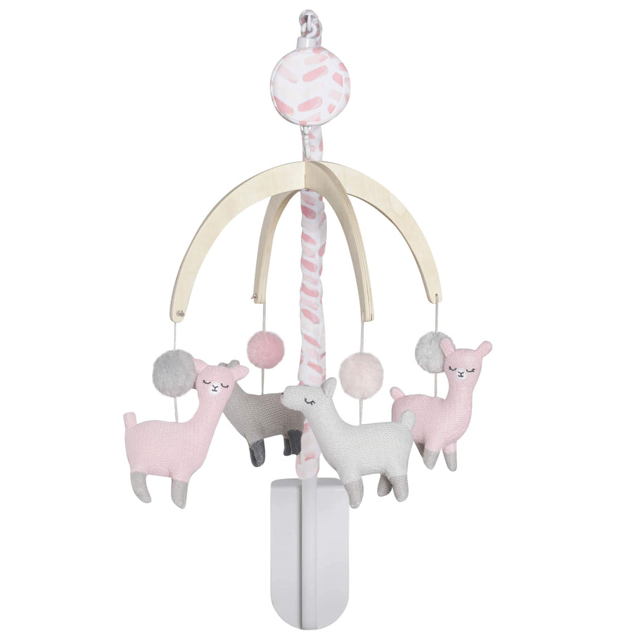 Pink Llama Ombre Mobile-Gerber Childrenswear