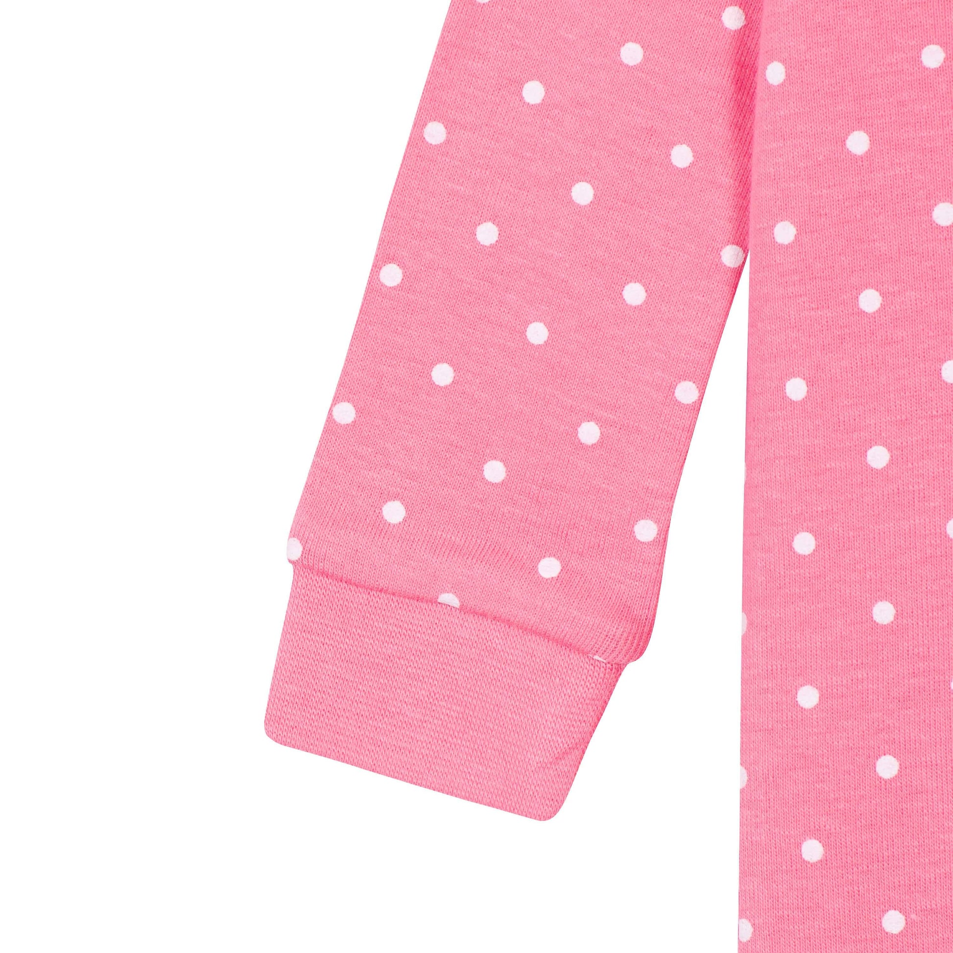 4-Pack Baby & Toddler Girls Unicorns & Cats Snug Fit Footed Cotton Pajamas-Gerber Childrenswear