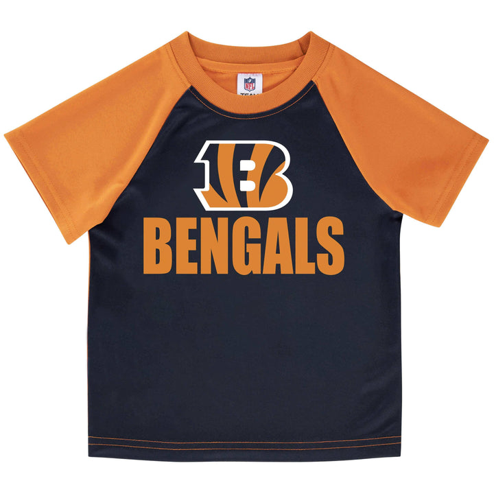 Cincinnatti Bengals Boys Short Sleeve Tee Shirt-Gerber Childrenswear