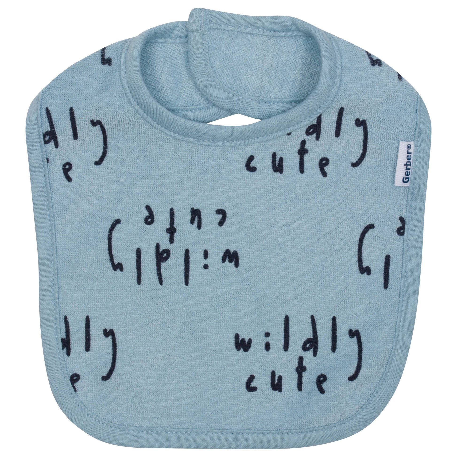 4-Pack Baby Boys Fox Dribbler Bibs