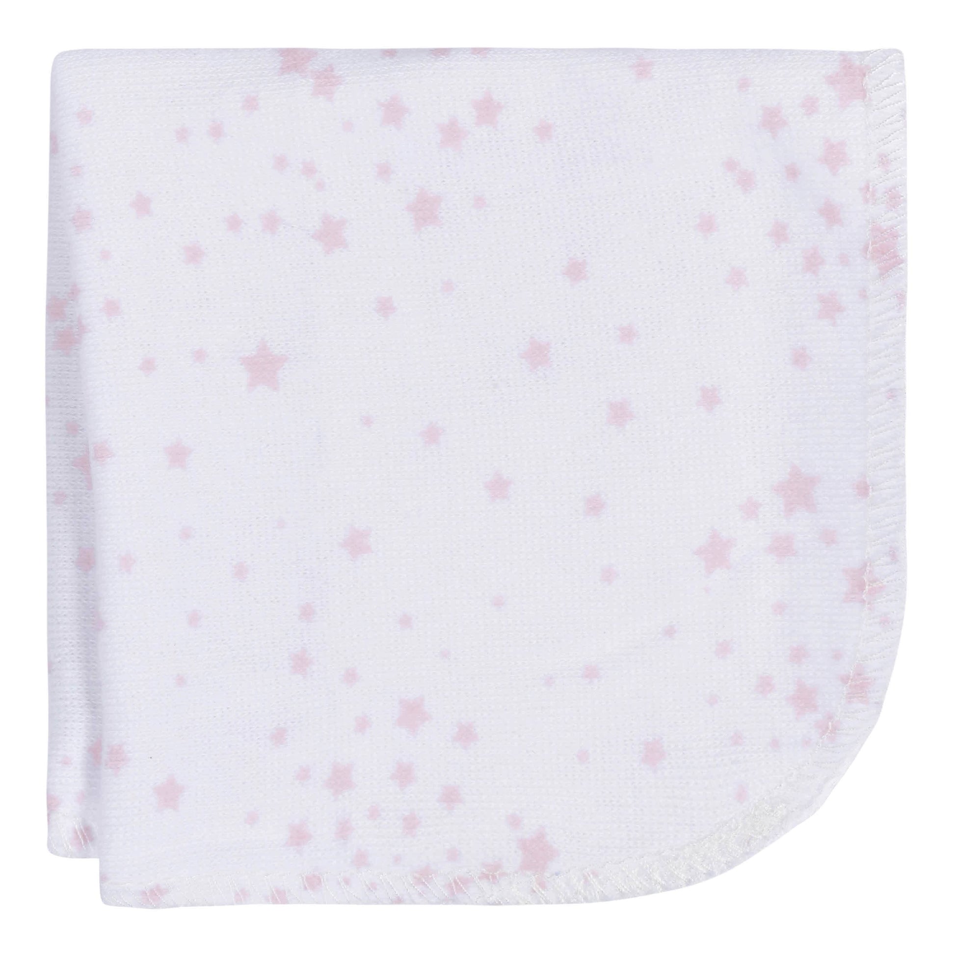 4-Pack Baby Girls Stars Washcloths