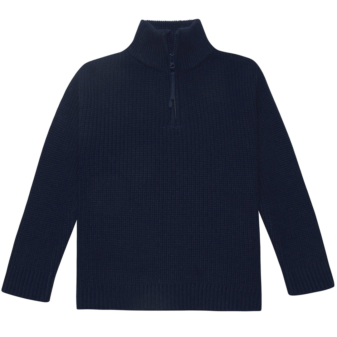 Infant & Toddler Boys Blue Zip Front Sweater-Gerber Childrenswear