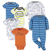 6-Piece Baby Boys Dog Onesies® Brand Bodysuits & Sleep 'n Plays Set-Gerber Childrenswear