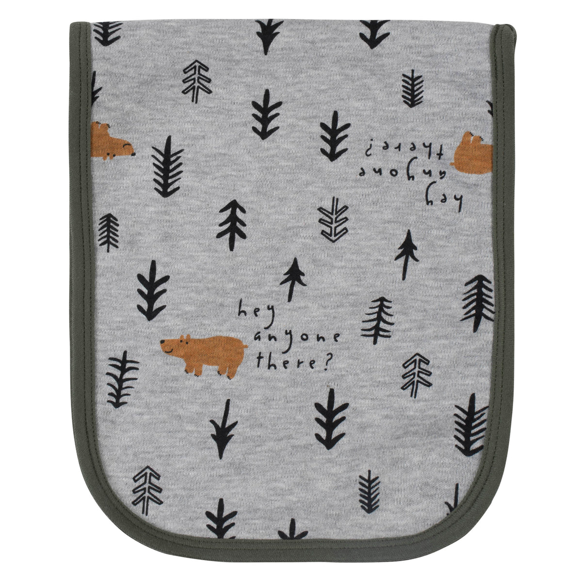 7-Piece Baby Boys Bear Terry Bibs & Terry Burp Cloths Set-Gerber Childrenswear