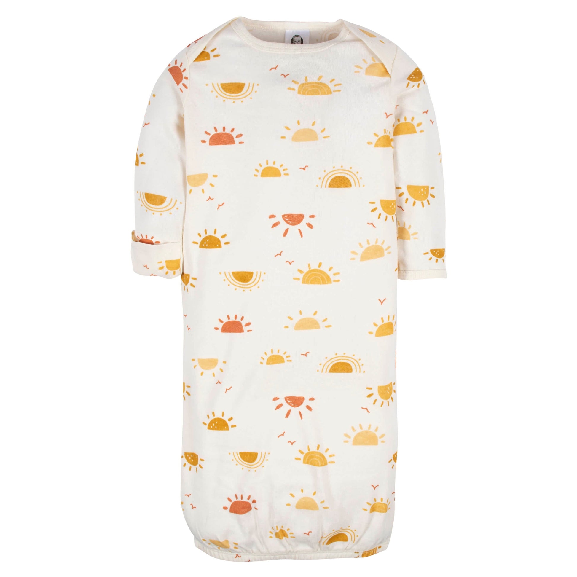 4-Pack Baby Neutral Southwest Gowns