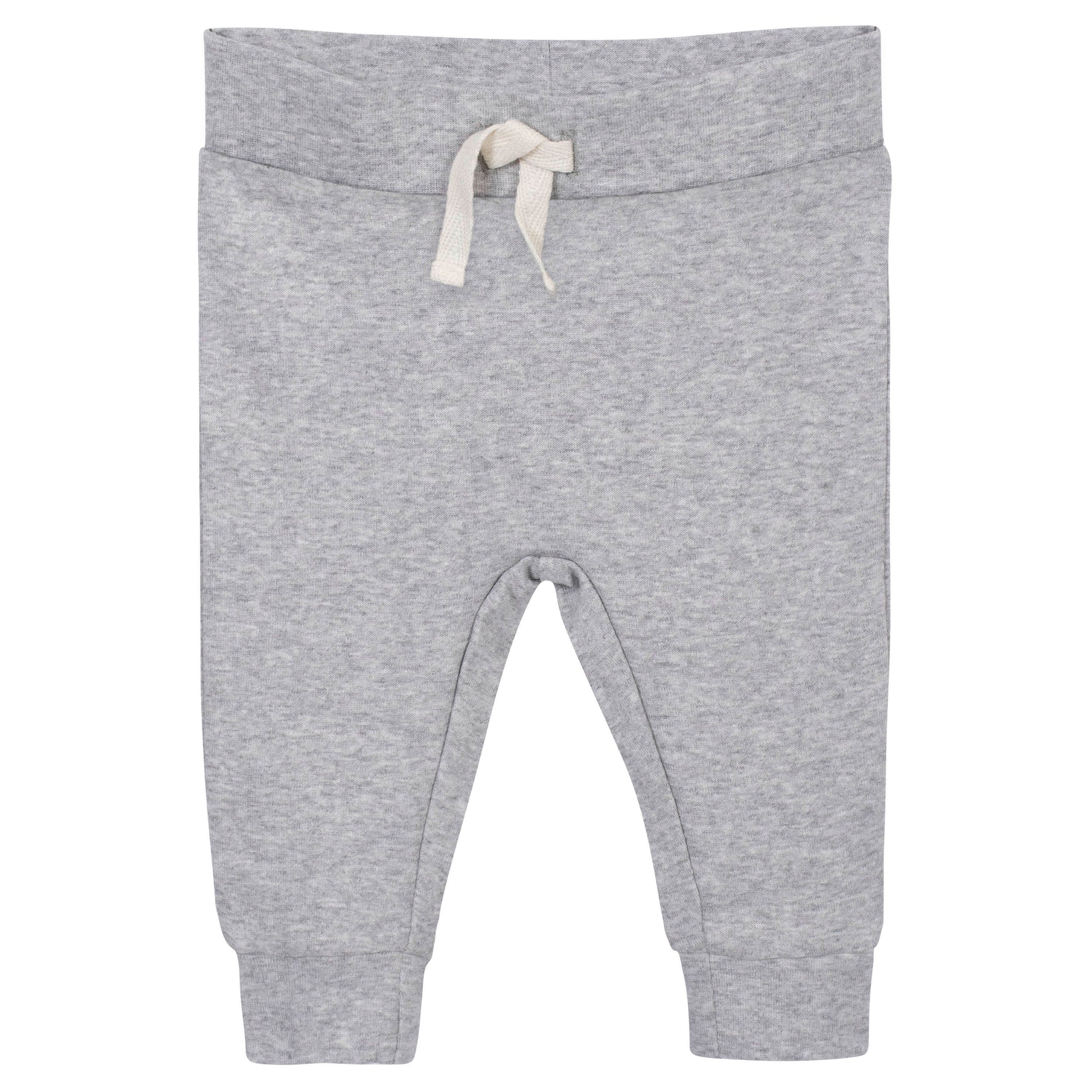 2-Pack Baby Boys Comfy Stretch Grey Pants-Gerber Childrenswear