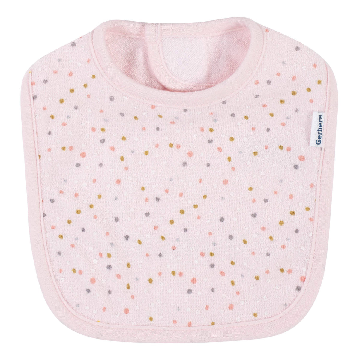 4-Pack Baby Girls Bunny Ballerina Bibs-Gerber Childrenswear