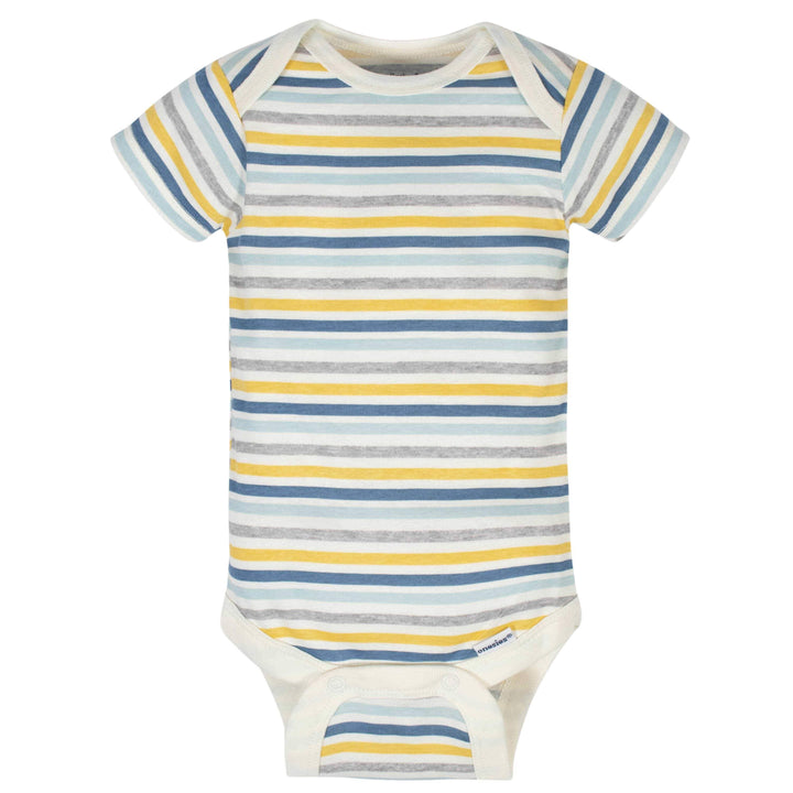5-Pack Baby Boys Dino Short Sleeve Onesies® Bodysuits-Gerber Childrenswear